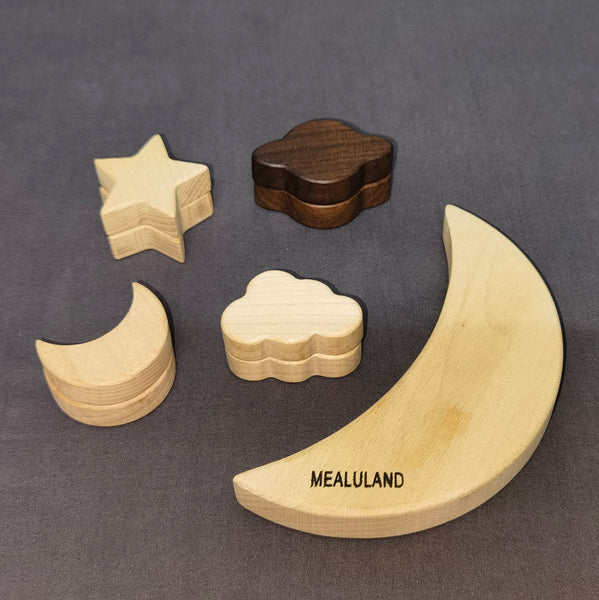 MEALULAND Stacking Toy (Moon)