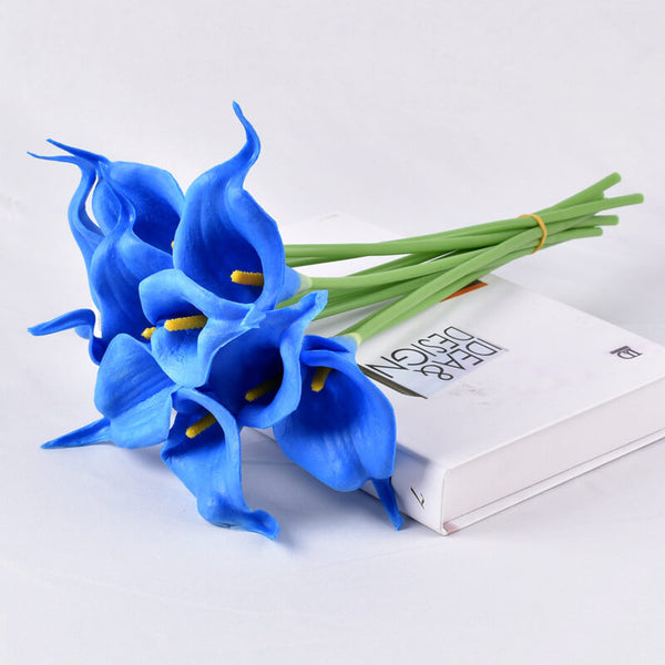 Blue Artificial Calla Lily زنبق كالا الاصطناعي