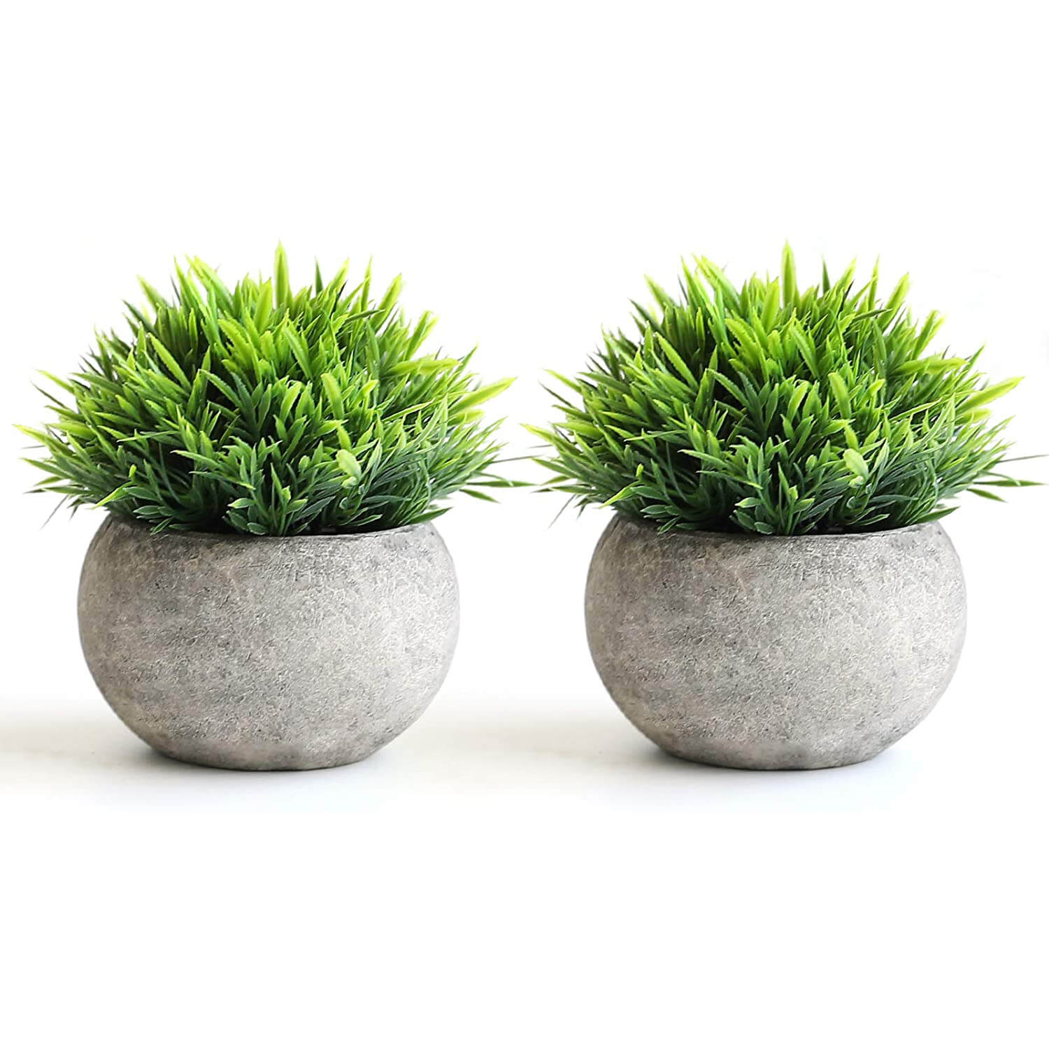 2 Pcs Artificial Plant Potted Plant in Pots