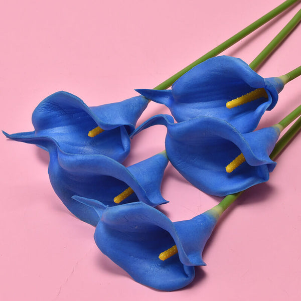 Blue Artificial Calla Lily زنبق كالا الاصطناعي