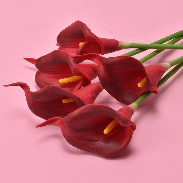 Claret Artificial Calla Lily زنبق كالا الاصطناعي