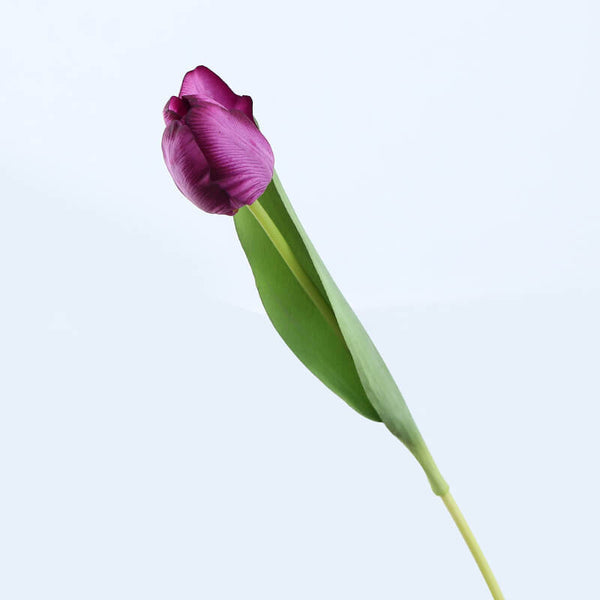 MEALULAND 10pcs High-end Artificial Tulip, Purple