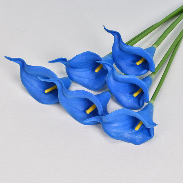 Blue Artificial Calla Lily زنبق كالا الاصطناعي