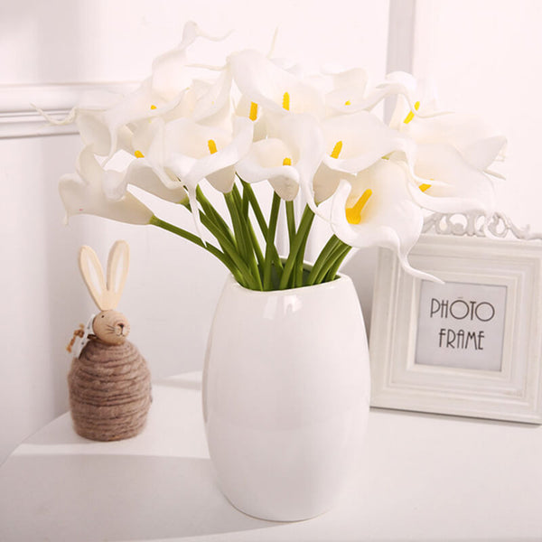 White Artificial Calla Lily زنبق كالا الاصطناعي