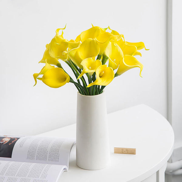 Yellow Artificial Calla Lily زنبق كالا الاصطناعي