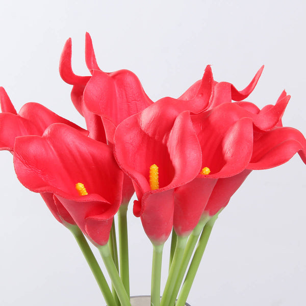 Red Artificial Calla Lily زنبق كالا الاصطناعي