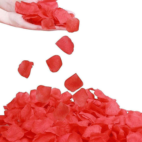 بتلات الورد الاصطناعية artificial rose petals