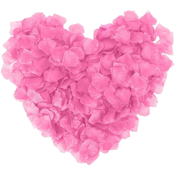 MEALULAND 3000 Pcs Artificial Rose Flower Petals (pink)