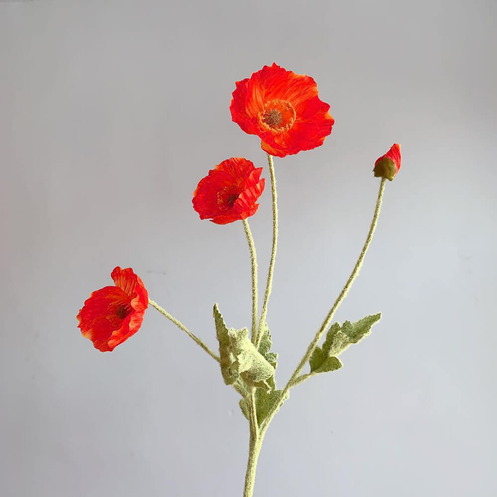 Artificial Common Poppy صناعي الخشخاش المشترك